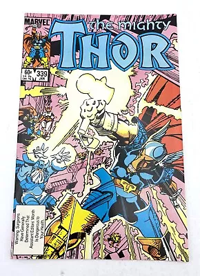 Buy Marvel The Mighty Thor #339 Vol. 1 (1984) Good Condition  • 12.06£