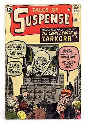 Buy Tales Of Suspense #35 GD+ 2.5 1962 • 67.56£