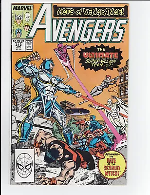 Buy THE AVENGERS #313 VF- 7.5, #314 FN/VF 7.0, And #315 VF 8.0 ACTS OF VENGEANCE • 16.89£