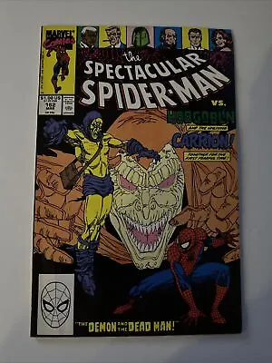 Buy Spectacular Spiderman #162, 1990, Hobgloblin & Carrion, Stan Lee Era Great Comic • 59.94£