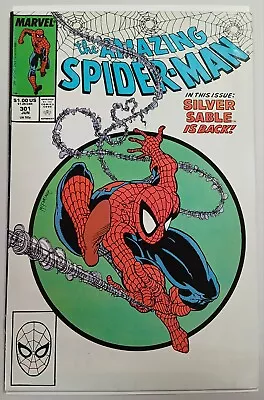Buy The Amazing Spider-Man #301 KEY Silver Sable Return Todd McFarlane 1988 • 39.41£