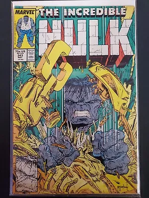 Buy The Incredible Hulk #343 Marvel 1988 VF+ Comics • 7.21£