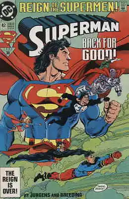 Buy Superman (2nd Series) #82 VF; DC | Reign Of The Supermen - We Combine Shipping • 3£