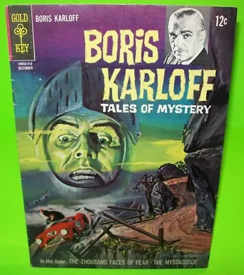 Buy Boris Karloff Tales Of Mystery Comic Gold Key Faces Of Fear Dec 1964 Issue 8 • 25.82£
