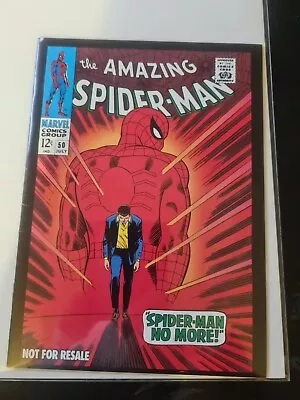 Buy Marvel Amazing Spider-Man #50 NOT FOR RESALE Promo Mini Comic Unsealed • 5.40£