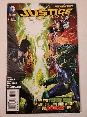 Buy Justice League #31 (2014) 1st Jessica Cruz As Power Ring • 11.85£