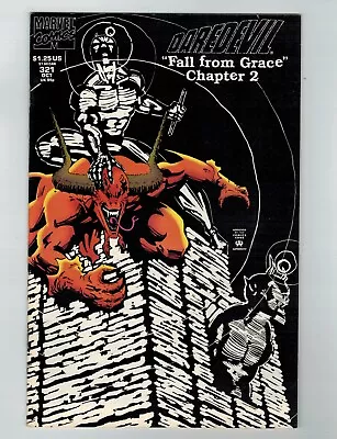 Buy Daredevil Fall From Grace Chapter 2 #321 Comic Book October 1993 Marvel Comics • 1.18£