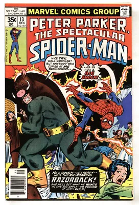 Buy SPECTACULAR SPIDER-MAN #13 CGC 1st RAZORBACK-Marvel Comic Book VF/NM • 33.21£