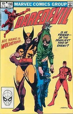 Buy Daredevil #196 ~ Marvel Comics 1983 ~ Vf • 12.67£