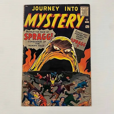 Buy Journey Into Mystery #68 1961 VG- Pence Copy • 68£