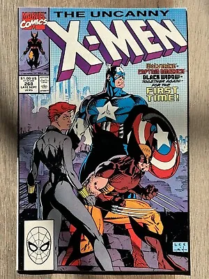 Buy UNCANNY X-MEN #268 -  NM - Captain America - Wolverine - Iconic Jim Lee Cover • 19.86£