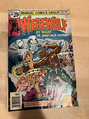 Buy Werewolf By Night # 39 1st Meeting Werewolf & Brother Voodoo VTG Comic Monsters • 14.19£