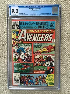 Buy Avengers Annual #10 Cgc 9.2 Nm- 1st Rogue X-men White Pages Super Hot Book • 199.99£