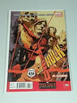 Buy Red She-hulk #65 Nm (9.4 Or Better) Marvel Comics July 2013 • 4.49£