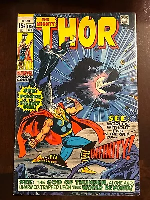 Buy Thor #185 Vol. 1 (Marvel, 1971) Key! 1st Appearance Of Infinity, Ungraded • 47.97£