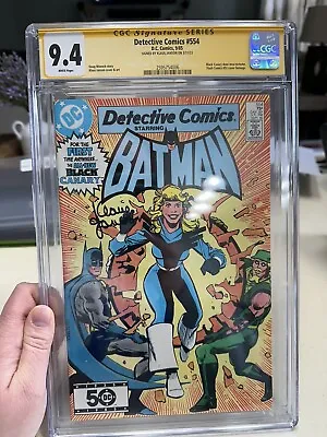 Buy Detective Comics #554 Cgc 9.4 Signed By Klaus Janson • 279.82£