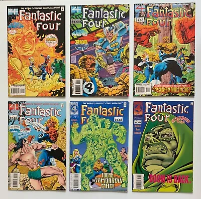 Buy Fantastic Four #401,402,403,404,405,406,407,408,409,410,411 & 412 (Marvel 1995) • 36.71£