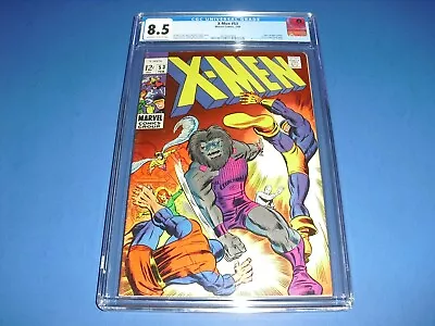 Buy X-Men #53 CGC 8.5 W/ OW/W Pages From 1969! Marvel 1st BWS Comic Work G41 • 158.31£