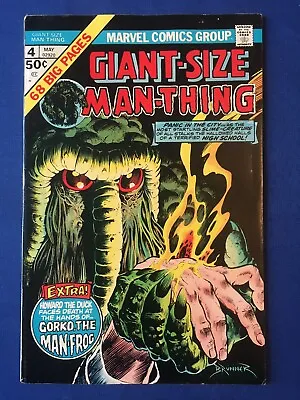 Buy Giant-Size Man-Thing #4 FN+ (6.5) MARVEL ( Vol 1 1975) (C) • 38£