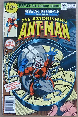 Buy Marvel Premiere #47, The Astonishing Ant-man, Key Issue, High Grade Vf- • 100£