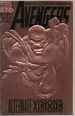 Buy  Avengers  No 360 1993 30th Annv Gold Foil Embossed Cover Marvel Nmt+ 9.6 • 7.99£