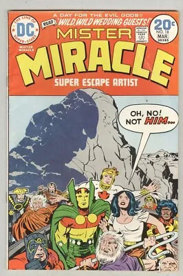 Buy Mister Miracle #18 March 1974 G/VG Last Kirby Issue, Darkseid • 3.55£