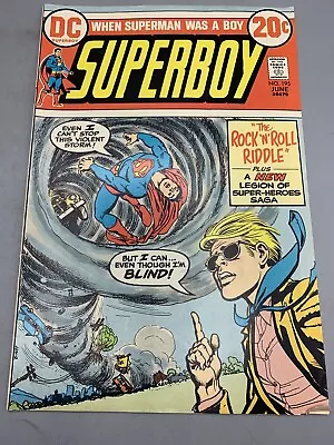 Buy Superboy #195 Legion Of Super-Heroes 1st Wildfire DC 1974 • 71.20£