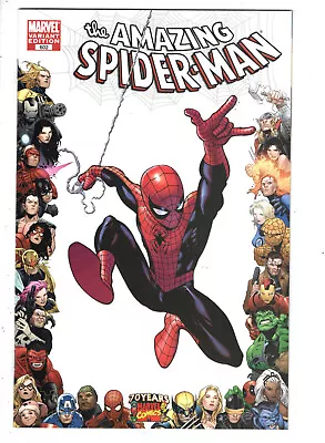 Buy Amazing Spider-man #602 (2009) - Grade 9.6 - Limited 1:10 70th Frame Variant! • 47.32£