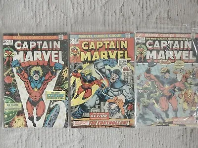 Buy Captain Marvel 3 Issue Lot #29-31 Thanos,the Destroyer,the Avengers • 23.99£