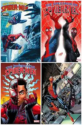 Buy THE SPECTACULAR SPIDER-MEN #1 Paratore Variant + 1:25. 1:50 & 1:100 Variants • 149.95£