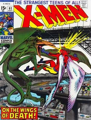 Buy The Uncanny X-Men #61 NEW METAL SIGN: Sauron - On The Wings Of Death! • 15.72£