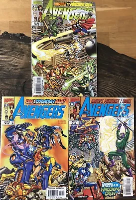 Buy Avengers, Vol.3 #16-18 Marvel (May-Jul’99) Guest Starring The Wrecking Crew • 3.75£