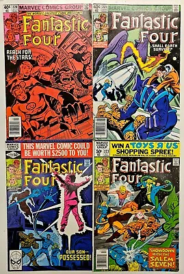 Buy Marvel Comic Bronze Age Key 4 Issue Lot Fantastic Four 220 221 222 223 VG+ • 0.99£