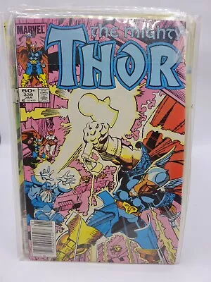 Buy Thor #339 The Mighty Beta Ray Bill Walt Simonson 1984 Marvel Comics Newsstand NM • 11.99£