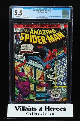 Buy Amazing Spider-Man #137 ~ CGC 5.5 ~ 2nd Green Goblin (H. Osborn) ~ Marvel (1974) • 55.96£