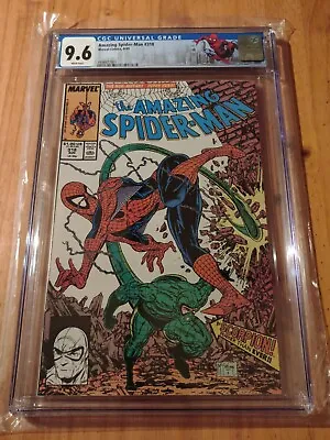 Buy Amazing Spider-Man #318  CGC 9.6 - Scorpion App. 8/89 WP 🔥 Custom Label 🔥 • 102.50£