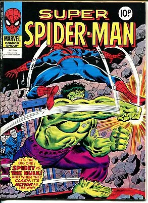 Buy Super Spider-man #299 1978-Marvel-foreign-Hulk-Avengers-Captain America-G • 28.58£
