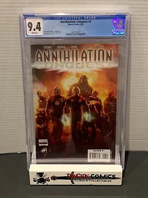 Buy Annihilation: Conquest # 6 CGC 9.4 2008 1st New Guardians Of The Galaxy [GC21] • 99.57£