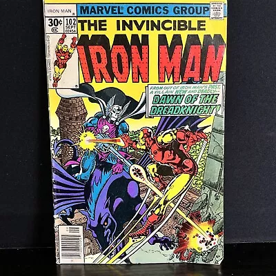 Buy The Invincible Iron Man #102 (1975) High Grade NM 9.4 • 14.39£