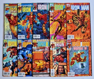 Buy Iron Man (1998) 91 Issue Comic Run #1-89, '99,2000,2001 Annuals Marvel Comics • 220.64£