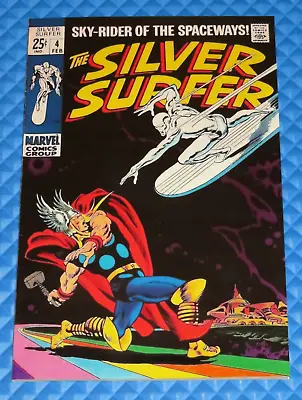 Buy Silver Surfer #4 Facsimile Covered Marvel Reprint Interior Thor • 47.96£