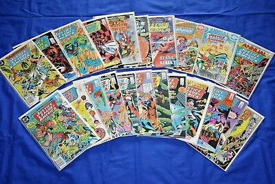 Buy Justice League Of America 24 Comic Lot #241-261 Annuals 1-3 DC Key Complete Run • 98.74£