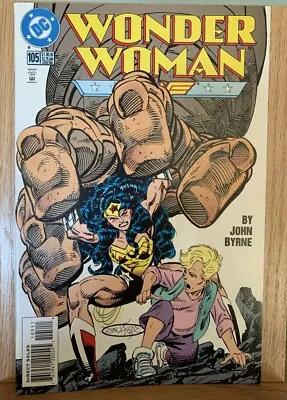 Buy Wonder Woman #105 DC Jan 1996 Comic John Byrne Cover Art 1st App Of Wonder Girl • 19.71£
