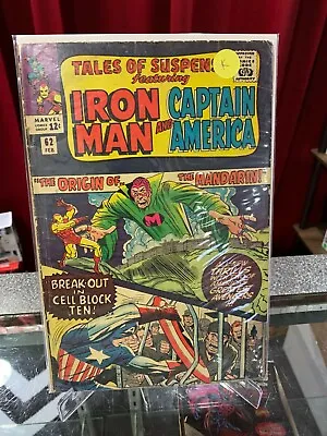 Buy Tales Of Suspense 62 | Silver Age | Key Marvel Comic  Origin Of Mandarin  | 1965 • 98.55£