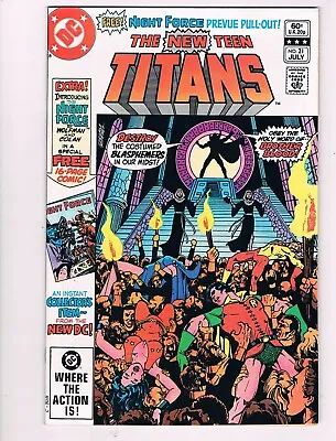 Buy New Teen Titans #21 -1st Brother Blood, Night Force Prevue; VF/NM  DC 1982 • 8£
