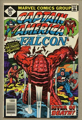 Buy Captain America #208, 1st Arnim Zola, Whitman Variant • 7.11£
