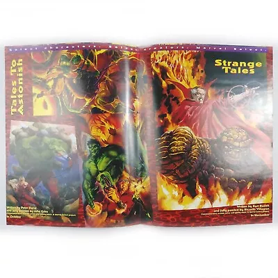 Buy 1994 Strange Tales/Tales To Astonish Promo Flyer 16 X 11 Marvel MCU • 9.63£