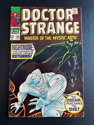 Buy Doctor Strange #170 - Nightmare Appearance (Marvel, 1968) Fine • 71.15£