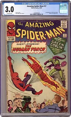 Buy Amazing Spider-Man #17 CGC 3.0 1964 4389389008 • 218.59£