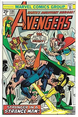 Buy Avengers #138 Vf+ 8.5 The Stranger! Moondragon! Beast! Thor! Bronze Age Marvel! • 19.98£